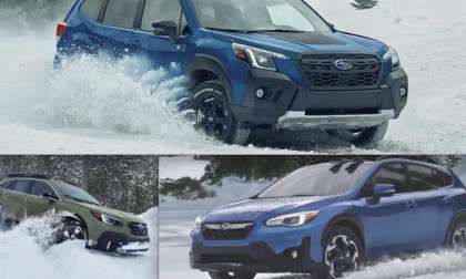 2022 Subaru Forester, 2022 Subaru Crosstrek, 2022 Subaru Outback