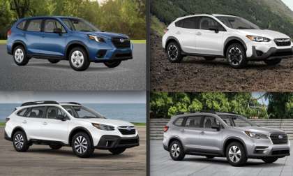 2022 Subaru Forester, 2022 Subaru Crosstrek, 2022 Subaru Outback