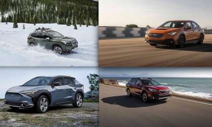 2022 Subaru Forester, 2022 Subaru Crosstrek, 2022 Subaru Outback