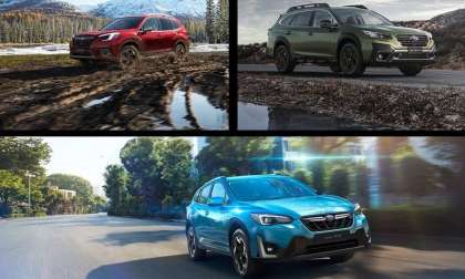 2022 Subaru Forester, 2022 Subaru Crosstrek, 2022 Subaru Outback