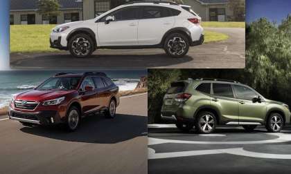 2022 Subaru Forester, 2022 Subaru Crosstrek, 2022 Subaru Outback