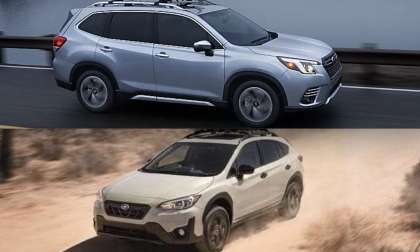 2022 Subaru Forester, 2023 Subaru Crosstrek, 2023 Subaru Outback