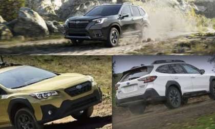 2023 Subaru Forester, 2023 Crosstrek, 2023 Outback