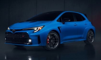 Toyota GR Corolla Circuit Edition in looks great in Nitro Blue color