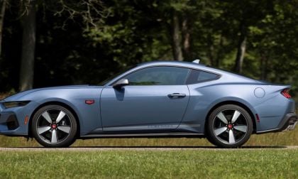 2025 Ford Mustang in Brittany Blue