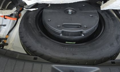 Image of Mazda CX-70 spare tire by John Goreham