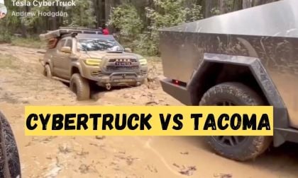 Tesla Cybertruck & Toyota Tacoma