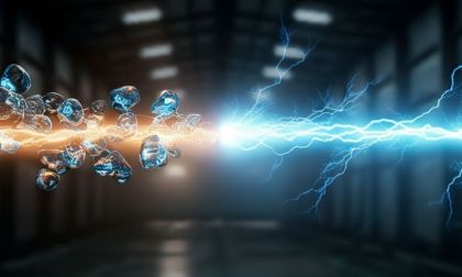 Gemini created image of electricity and hydrogen battling for dominance. 