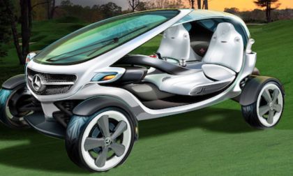 Mercedes-Benz golf cart