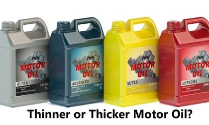 New Test Results Comparing Thinner and Thicker Motor Oils on an Engine