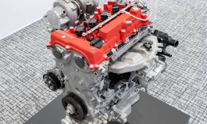 Toyota's new turbo-four engine will make u pto 400 horsepower in road applications