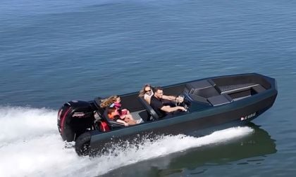 WaterCar EV In Boat Mode