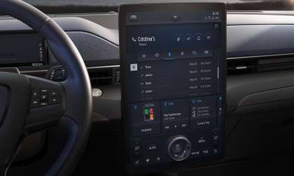 Mustang Mach-E 15.5-inch touchscreen