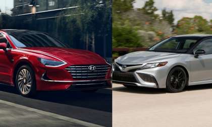 Toyota Camry Hybrid and Hyundai Sonata Hybrid 