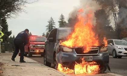 Land Rover fire hazard recall