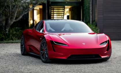 Tesla Roadster, courtesy of Tesla Inc.