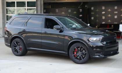 Durango SRT side in black