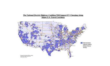 Image courtesy of National Electric Highway Coalition Press Page