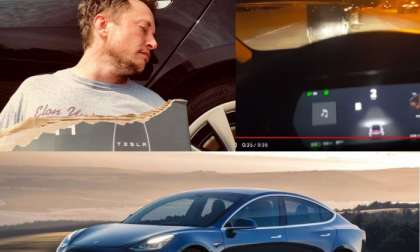 Elon Musk Sleeping at Tesla Factory