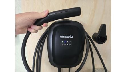 Image of Emporia 48-amp NACS EV charger by John Goreham