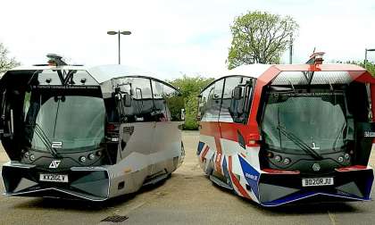 European prototypes of public transportation buses