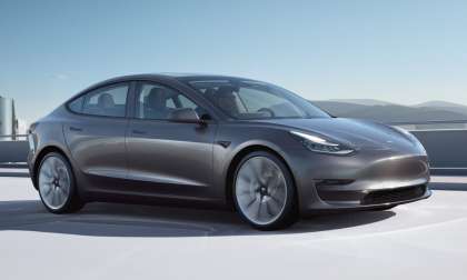 Tesla Model 3, Courtesy of Tesla Inc.