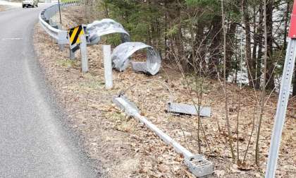 Image of guard rail by John Goreham