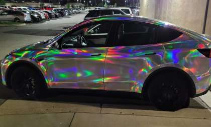 Iridescent Tesla