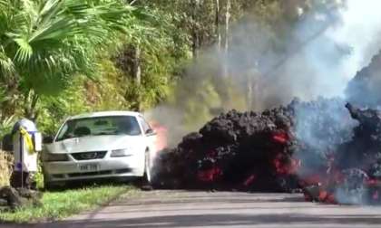 Mustang in Lava