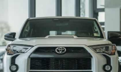 New Toyota 4Runner in a Toyota dealership