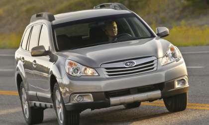 New Subaru Outback, Subaru class-action lawsuit, 2011 Subaru Outback airbag lawsuit