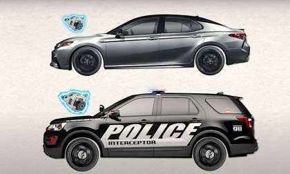 The Ford Interceptor is a Highly Modified Vehicle for Police Work