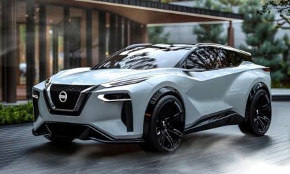 This rendering of a 2025 Nissan Murano previews a much sportier version than what we are going to get