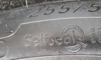 Image of Michelin selfseal tire by John Goreham