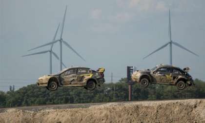 Subaru WRX STI, Red Bull Global Rallycross, Atlantic City GRC, Scott Speed, Tanner Foust