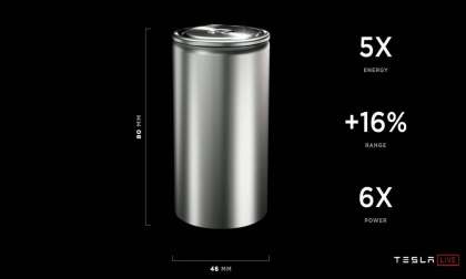 Tesla 4680 Battery Cell 