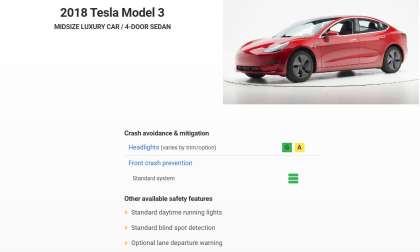 IIHS Schedules Tesla Model 3 safety test results