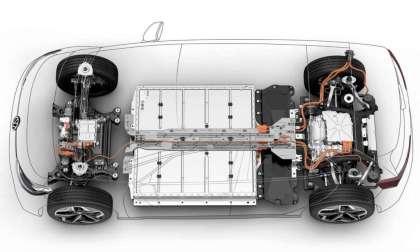 Tesla powertrain with LFP Battery