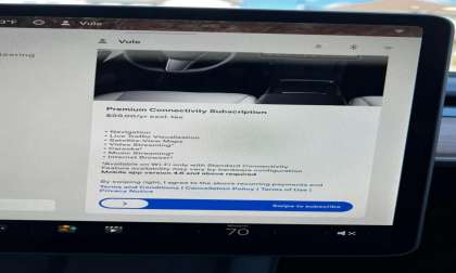 Tesla Premium Connectivity Is Now Live