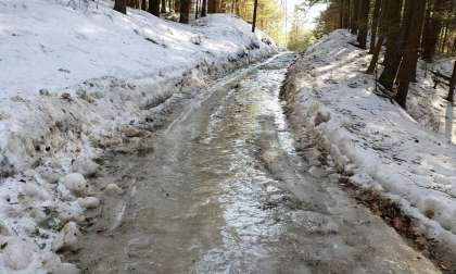 Ice road image by John Goreham