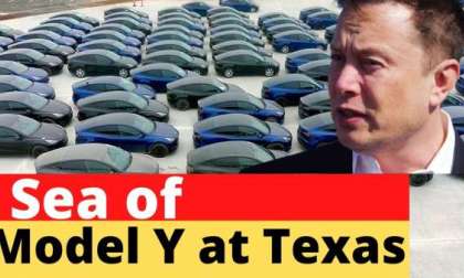 Tesla Model Y produced at Giga Texas