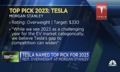 Morgan Stanley Tesla's Gap To Competition Can Widen in 2023