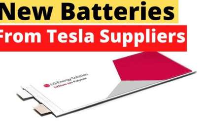 Tesla battery suppliers showcasing future ev battery technology at Interbattery 2021