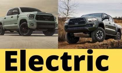 Toyota to make electric trucks.