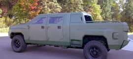 GM Defense Next Gen Diesel EV truck