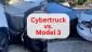 Tesla Cybertruck, Model 3